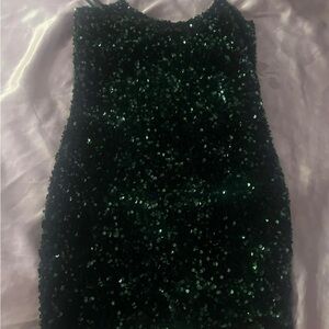 Lucy in the sky sequin dress